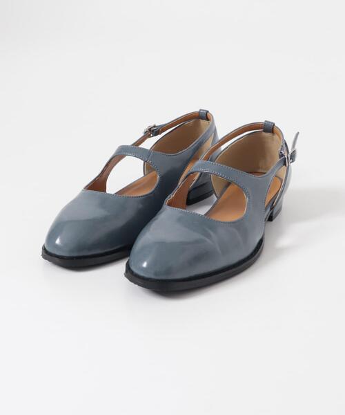 KBF（ケイビーエフ）の「カットデザインメリージェーンローファー（ローファー・レディース・ブルー/ブラック・38/37/36）」の16枚目の写真