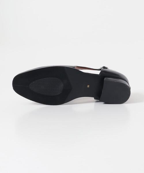 KBF（ケイビーエフ）の「カットデザインメリージェーンローファー（ローファー・レディース・ブルー/ブラック・38/37/36）」の5枚目の写真