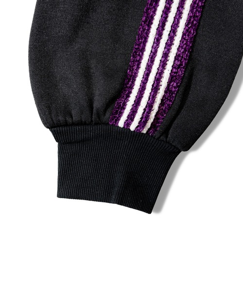 GALLIS ADDICTION（ガリスアディクション）の「GA KNIT-LINE ZIP HOODIE（パーカー・メンズ・グレー/ブラック・L/M）」の7枚目の写真