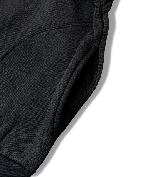 GALLIS ADDICTION（ガリスアディクション）の「GA KNIT-LINE ZIP HOODIE（パーカー・メンズ・グレー/ブラック・L/M）」の8枚目の写真