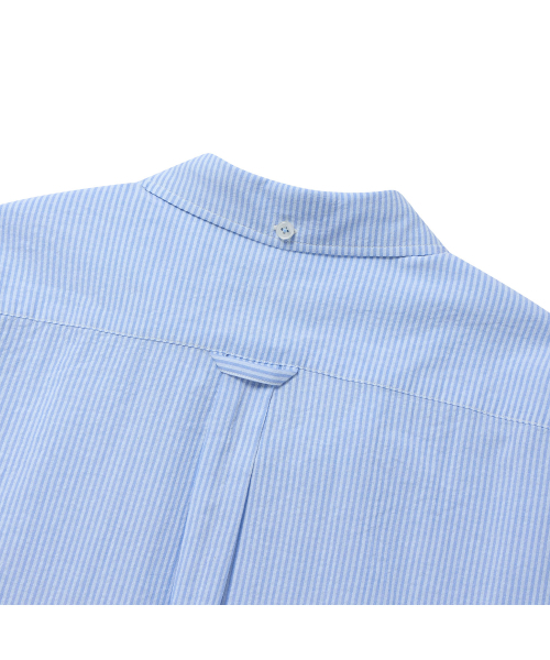 PRODESHIRT(プロデシャツ)の「E-460 カプリオックスフォードシャツ(ブルーストライプ)(シャツ/ブラウス・メンズ・その他・M/L/XL)」の4枚目の写真