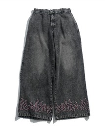 NOIZY（ノイジー）の「ワイドカーブデニムパンツ（デニムパンツ）」