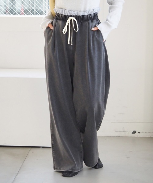 tiptop（ティップトップ）の「【2サイズ展開】フリル使いカットイージーパンツ（その他パンツ・レディース・ブルー系その他/ブラック系その他/アイボリー/ブラック・S/M）」の21枚目の写真