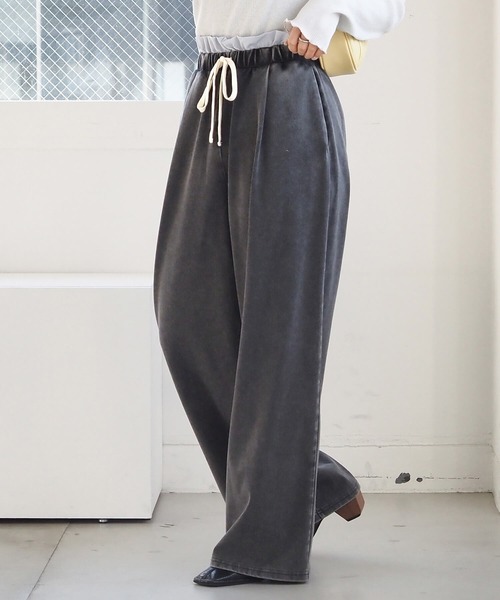 tiptop（ティップトップ）の「【2サイズ展開】フリル使いカットイージーパンツ（その他パンツ・レディース・ブルー系その他/ブラック系その他/アイボリー/ブラック・S/M）」の17枚目の写真