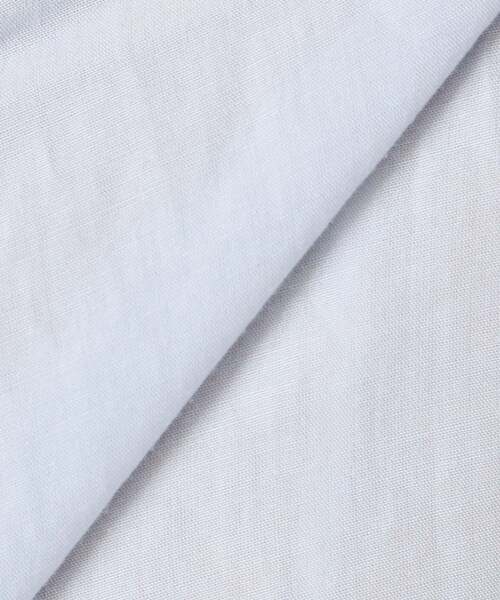 IENA（イエナ）の「《一部カラーWEB限定》ラミーリヨセルバンドカラーシャツ（シャツ/ブラウス・レディース・サックスブルー/スカイブルー/ホワイト/ブラウン/ピンク・FREE）」の8枚目の写真