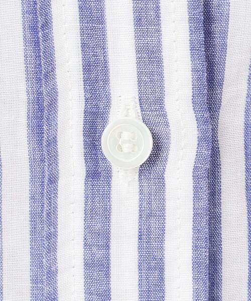 IENA（イエナ）の「《一部カラーWEB限定》ラミーリヨセルバンドカラーシャツ（シャツ/ブラウス・レディース・サックスブルー/スカイブルー/ホワイト/ブラウン/ピンク・FREE）」の11枚目の写真