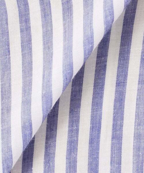 IENA（イエナ）の「《一部カラーWEB限定》ラミーリヨセルバンドカラーシャツ（シャツ/ブラウス・レディース・サックスブルー/スカイブルー/ホワイト/ブラウン/ピンク・FREE）」の12枚目の写真