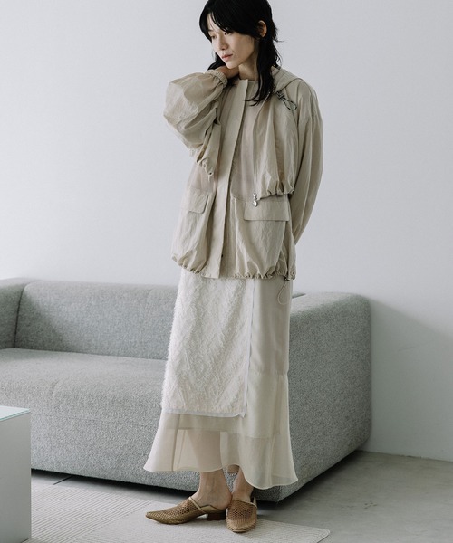 MARECHAL TERRE（マルシャルテル）の「3wayフーディ×ベスト（その他アウター・レディース・ブラック/グレー/ベージュ/モカ・MEDIUM）」の6枚目の写真