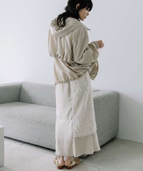 MARECHAL TERRE（マルシャルテル）の「3wayフーディ×ベスト（その他アウター・レディース・ブラック/グレー/ベージュ/モカ・MEDIUM）」の7枚目の写真