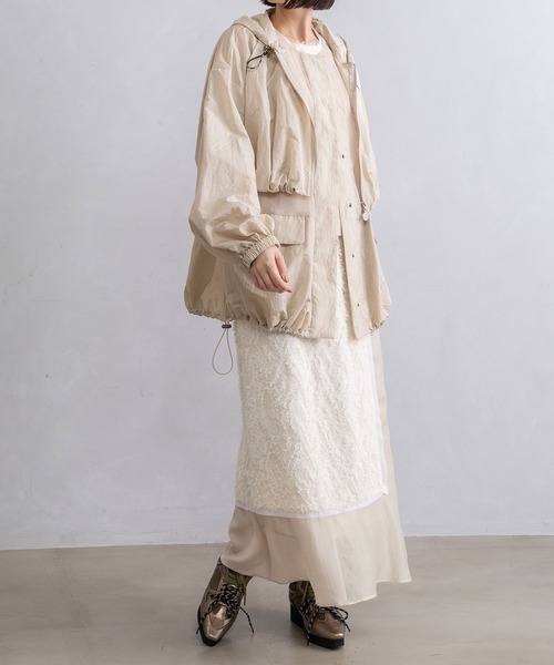 MARECHAL TERRE（マルシャルテル）の「3wayフーディ×ベスト（その他アウター・レディース・ブラック/グレー/ベージュ/モカ・MEDIUM）」の14枚目の写真