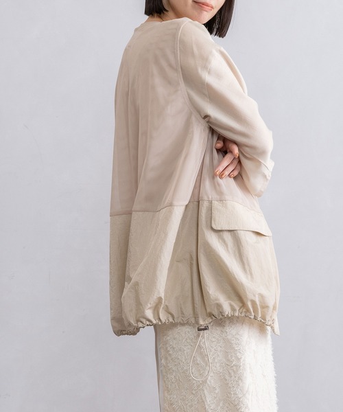 MARECHAL TERRE（マルシャルテル）の「3wayフーディ×ベスト（その他アウター・レディース・ブラック/グレー/ベージュ/モカ・MEDIUM）」の16枚目の写真