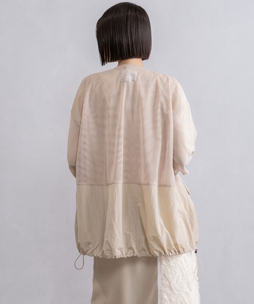 MARECHAL TERRE（マルシャルテル）の「3wayフーディ×ベスト（その他アウター・レディース・ブラック/グレー/ベージュ/モカ・MEDIUM）」の17枚目の写真