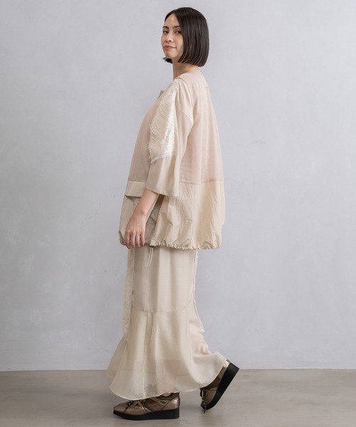 MARECHAL TERRE（マルシャルテル）の「3wayフーディ×ベスト（その他アウター・レディース・ブラック/グレー/ベージュ/モカ・MEDIUM）」の18枚目の写真