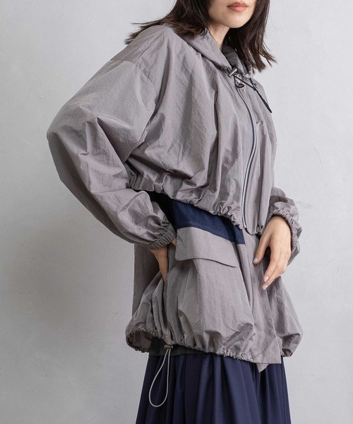 MARECHAL TERRE（マルシャルテル）の「3wayフーディ×ベスト（その他アウター・レディース・ブラック/グレー/ベージュ/モカ・MEDIUM）」の22枚目の写真