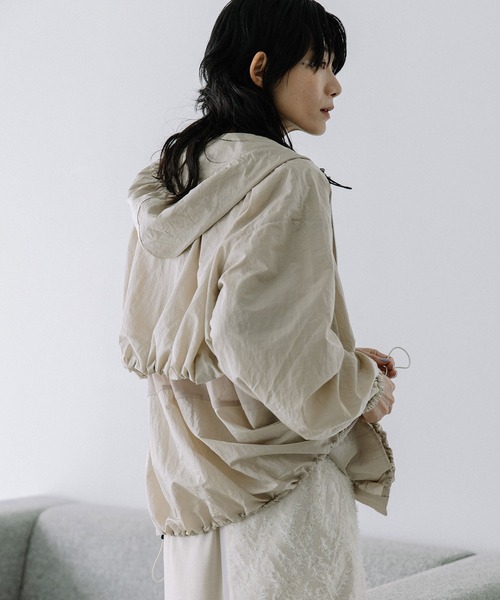 MARECHAL TERRE（マルシャルテル）の「3wayフーディ×ベスト（その他アウター・レディース・ブラック/グレー/ベージュ/モカ・MEDIUM）」の8枚目の写真