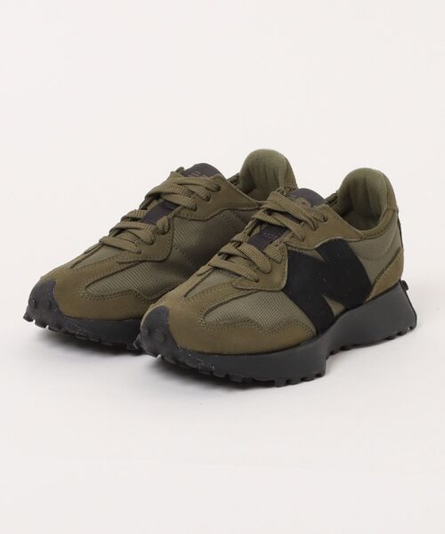 NEW BALANCE(ニューバランス)の「NEW BALANCE ニューバランス U327 4FO(D) U327 U327 4FO KHAKI(4FO)(スニーカー・メンズ・カーキ・22.5cm/23.0cm/23.5cm/24.0cm/24.5cm/25.0cm/25.5cm/26.0cm/26.5cm/27.0cm/27.5cm/28.0cm)」の1枚目の写真