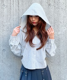 3.3 Field Trip | 3.3 Field Trip/フーディーサイドギャザーシャツ(シャツ/ブラウス)