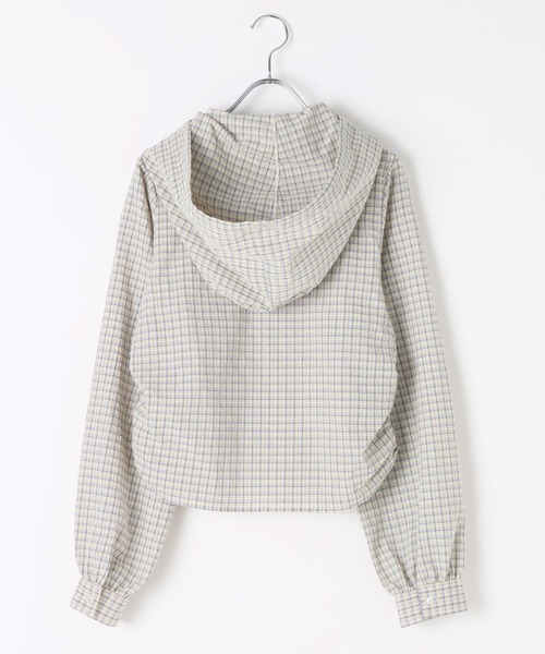 3.3 Field Trip （3.3フィールドトリップ）の「3.3 Field Trip／フーディーサイドギャザーシャツ（シャツ/ブラウス・レディース・ブラック/イエロー・FREE）」の10枚目の写真