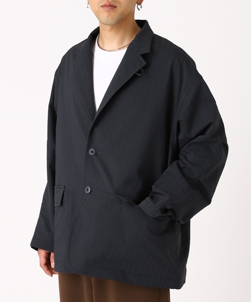 DAIWA PIER39 TECH LOOSE 2B JACKET HERRINGBONE BJ-51026（ブルゾン