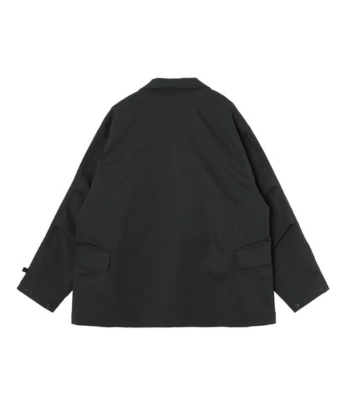 DAIWA PIER39（ダイワピア39）の「DAIWA PIER39 TECH LOOSE 2B JACKET HERRINGBONE BJ-51026（ブルゾン・メンズ・チャコールグレー/オフホワイト・MEDIUM/X-LARGE/SMALL/LARGE）」の13枚目の写真