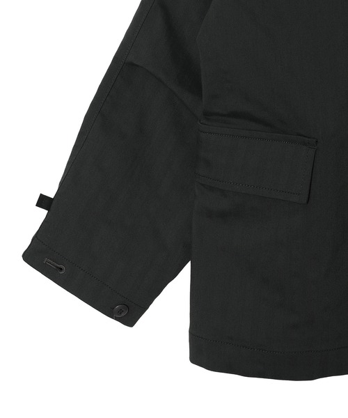 DAIWA PIER39（ダイワピア39）の「DAIWA PIER39 TECH LOOSE 2B JACKET HERRINGBONE BJ-51026（ブルゾン・メンズ・チャコールグレー/オフホワイト・MEDIUM/X-LARGE/SMALL/LARGE）」の15枚目の写真