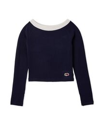 Fruit of the Loom×LILY BROWN/2wayオフショルダートップス