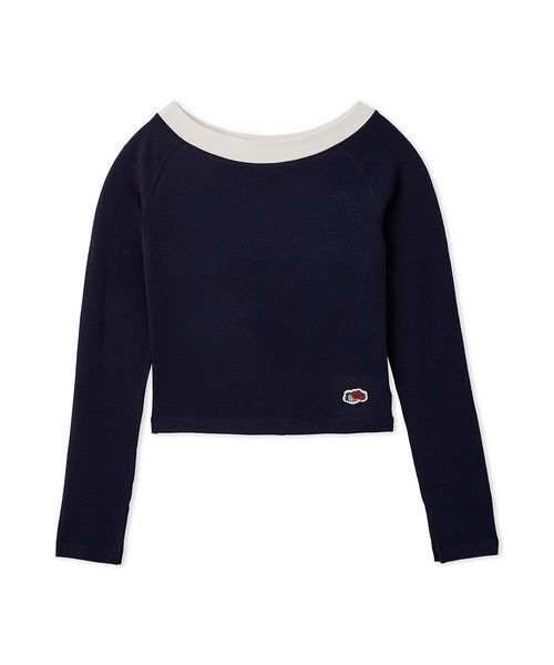 Fruit of the Loom×LILY BROWN/2wayオフショルダートップス（Tシャツ
