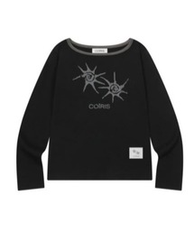 COIRIS（コイリス）の「◇COIRIS◇ブランド直輸入正規品/ソルナ ワンショルダー ロングスリーブTシャツ SOLUNA ONE SHOULDER LONG SLEEVE T（Tシャツ/カットソー）」