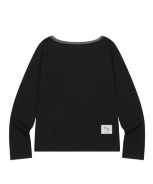 COIRIS_(コイリス)の「◇COIRIS◇ブランド直輸入正規品/ソルナ ワンショルダー ロングスリーブTシャツ SOLUNA ONE SHOULDER LONG SLEEVE T(Tシャツ/カットソー・レディース・チャコール/ブラック・FREE)」の12枚目の写真