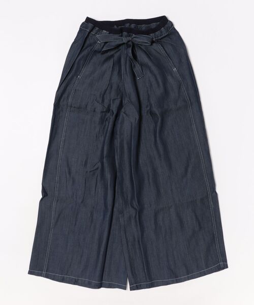 Bou Jeloud(ブージュルード)の「リラックシーデニムワイドパンツ(デニムパンツ・レディース・ブルー/インディゴブルー・38)」の2枚目の写真