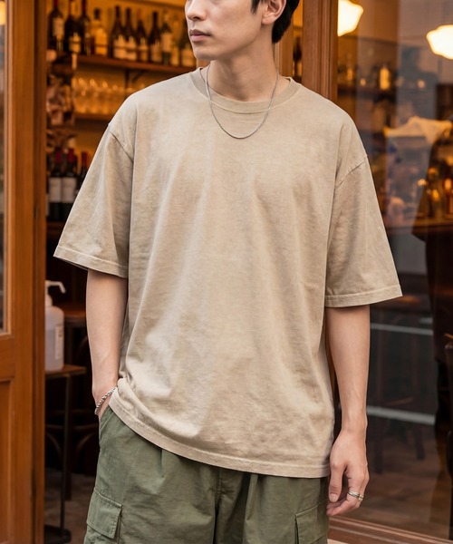 United Athle（ユナイテッドアスレ）の「【United Athle】6.2オンス オープンエンド フェードウォッシュ Tシャツ 4230（Tシャツ/カットソー・メンズ・グレー/ブルー/ブラック/ホワイト/レッド/ネイビー/イエロー/パープル/ベージュ/グリーン・M/L/XXL/S/XL）」の4枚目の写真