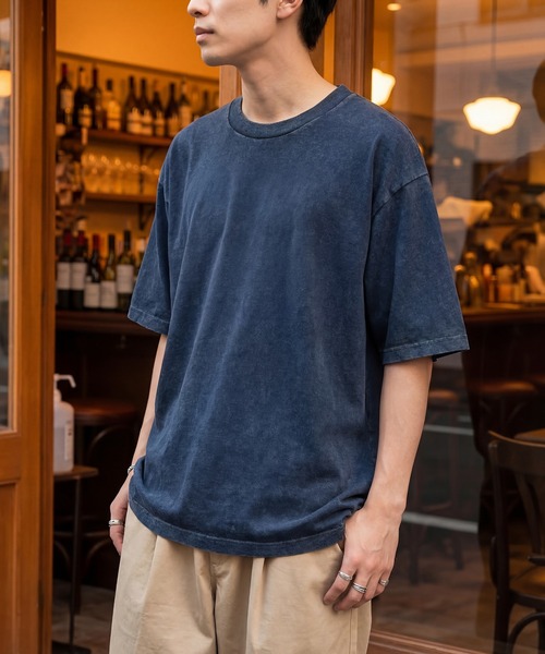 United Athle（ユナイテッドアスレ）の「【United Athle】6.2オンス オープンエンド フェードウォッシュ Tシャツ 4230（Tシャツ/カットソー・メンズ・グレー/ブルー/ブラック/ホワイト/レッド/ネイビー/イエロー/パープル/ベージュ/グリーン・M/L/XXL/S/XL）」の6枚目の写真