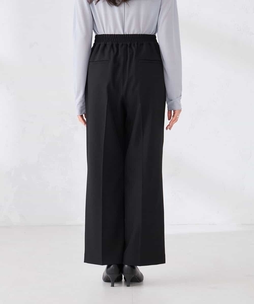 a.v.v（アーヴェヴェ）の「［支持率NO.1/イージーケア/ストレッチ］スッキリ見えワイドパンツ（その他パンツ・レディース・ライトピンク/アイボリー/ブラック/ネイビー/ライトグレー・36/38/40/42/34）」の20枚目の写真