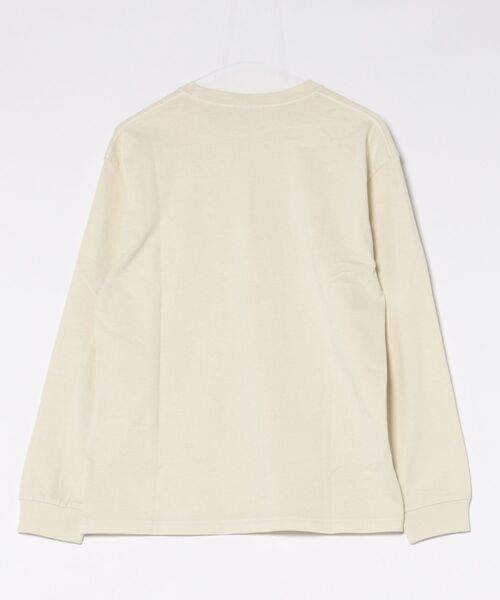 Gramicci(グラミチ)の「【63】【GRAMICCI】L/S POCKET TEE PIGMENT DYED(Tシャツ/カットソー・メンズ・オフホワイト・SMALL/MEDIUM/LARGE/X-LARGE/XX-LARGE)」の2枚目の写真