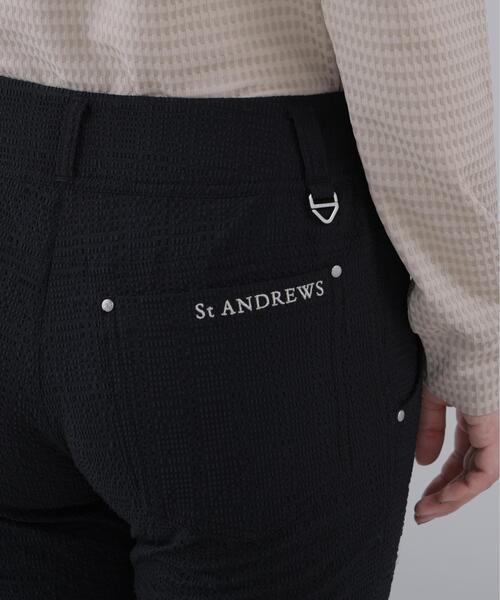 St ANDREWS(セントアンドリュース)の「【St ANDREWS】変形サッカーパンツ (WOMENS)(その他パンツ・レディース・ブラック/ホワイト・M/S/L)」の5枚目の写真