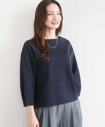 MK MICHEL KLEIN | コットンポンチカットソー/洗える(Tシャツ/カットソー)