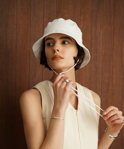 CLANE(クラネ)の「KIJIMA TAKAYUKI×CLANE DETACHABLE STRAP BUCKET HAT(ハット・レディース・ホワイト・0)」の4枚目の写真