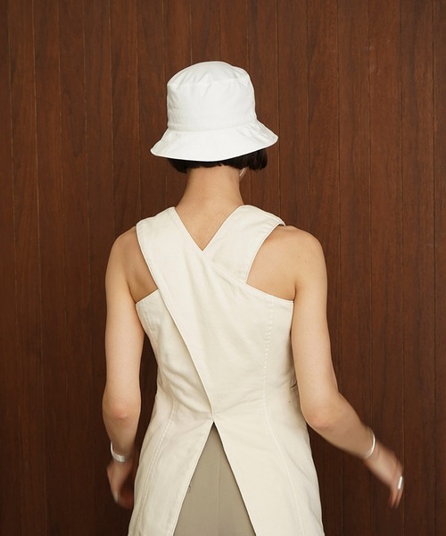 CLANE(クラネ)の「KIJIMA TAKAYUKI×CLANE DETACHABLE STRAP BUCKET HAT(ハット・レディース・ホワイト・0)」の6枚目の写真