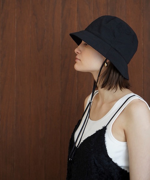 CLANE(クラネ)の「KIJIMA TAKAYUKI×CLANE DETACHABLE STRAP BUCKET HAT(ハット・レディース・ホワイト/ブラック・0/1)」の16枚目の写真