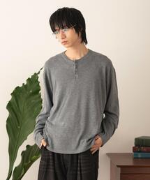 LUCY | LUCY/【26年春夏新作】リングドットヘンリーネックプルオーバー(Tシャツ/カットソー)