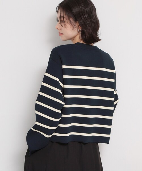 THE SHOP TK (ザ ショップ ティーケー )の「デニム切替カーディガン(カーディガン/ボレロ・レディース・ネイビー系2/アイボリー系2/ピンク・12/13)」の13枚目の写真