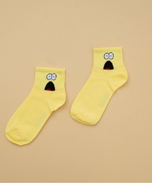 and D. petit main（アンドディープティマイン）の「【Dセレクト】おめめソックス（ソックス/靴下・キッズ・イエロー/ピンク/グリーン/ブルー/レモンイエロー・M(16-18cm)/L(19-23cm)/14-15cm）」の5枚目の写真