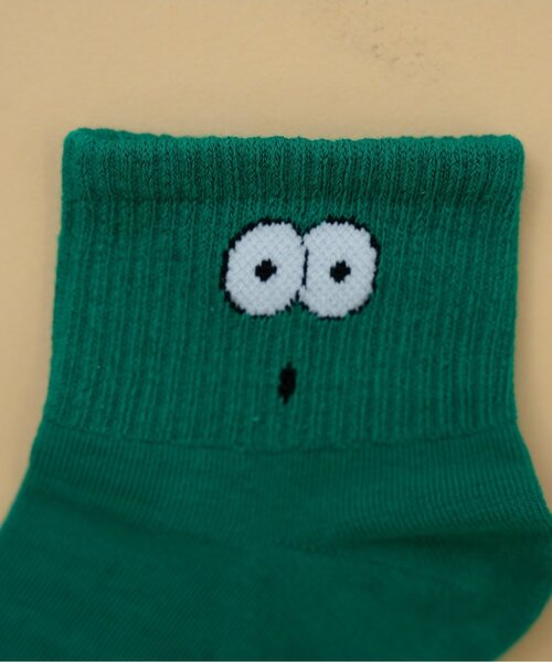 and D. petit main（アンドディープティマイン）の「【Dセレクト】おめめソックス（ソックス/靴下・キッズ・イエロー/ピンク/グリーン/ブルー/レモンイエロー・M(16-18cm)/L(19-23cm)/14-15cm）」の7枚目の写真