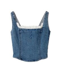 LILY BROWN | デニムビスチェ(その他トップス)