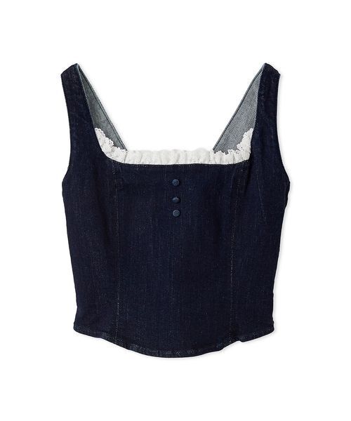 LILY BROWN（リリーブラウン）の「デニムビスチェ（その他トップス・レディース・インディゴブルー/ライトブルー/その他・F）」の20枚目の写真