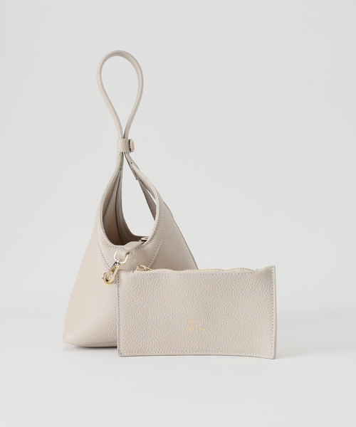 IENA(イエナ)の「Manuel MILANO/マニュエルミラノ 2WAY BAG バッグ 6467(ハンドバッグ・レディース・ブラック/チャコールグレー・FREE)」の9枚目の写真