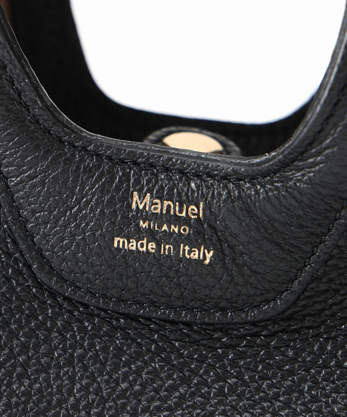 IENA(イエナ)の「Manuel MILANO/マニュエルミラノ 2WAY BAG バッグ 6467(ハンドバッグ・レディース・ブラック/チャコールグレー・FREE)」の18枚目の写真