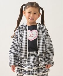 Lycee mine（リセマイン）の「【UV加工】ギンガムチェックフリルブルゾン【Lycee mineバレエシリーズ】（ブルゾン）」