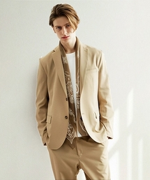 a.v.v（アーヴェヴェ）の「【スマート/イージーケア/洗濯機で洗える/毛玉になりにくい/ストレッチ】アムンゼンストレッチスマートジャケット（テーラードジャケット）」