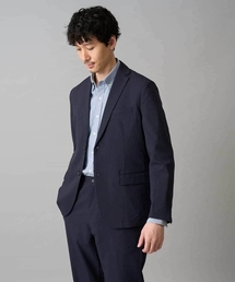 a.v.v（アーヴェヴェ）の「【スマート/イージーケア/洗濯機で洗える/毛玉になりにくい/ストレッチ】アムンゼンストレッチスマートジャケット（テーラードジャケット）」